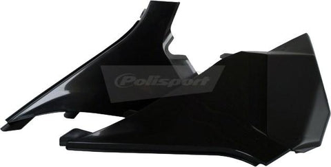 Polisport - 8403000002 - Black Airbox Cover For KTM 2011-2012 250 SX-F, 350 SX-F