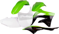 Polisport 90466 - Plastic Kit (Green/Black) Kawasaki KX450F 2012 Model Year Only