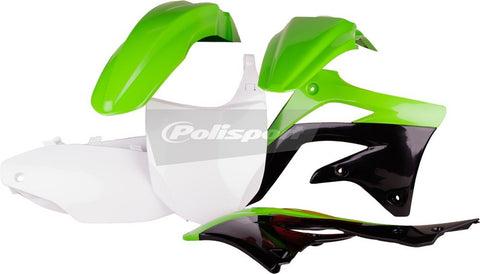 Polisport 90466 - Plastic Kit (Green/Black) Kawasaki KX450F 2012 Model Year Only