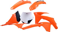 Polisport - 90517 - Plastic Kit (Orange) For KTM 350/500 EXC-F 2012-2013