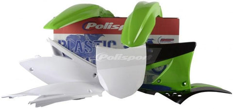 Polisport - 90250 - Plastics Kit (Green) For Kawasaki KX450F 2009-2011