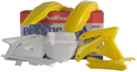 Polisport 90124 - Plastic Kit (OE Yellow) For Suzuki RMZ450 2007 Model Year Only