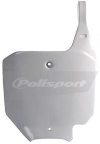 Polisport - Front Number Plate White For Honda CR80R/CR85R 1996-2007 -8662200001