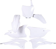 Polisport - 90633 - Plastics Kit (White) For Kawasaki KX85/KX100 2014-2019