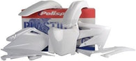 Polisport - 90143 - Plastic Kit (All White) For Honda CRF250R 2008-2009