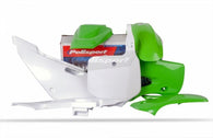 Polisport - 90056 - Plastic Kit (OE Green) For Kawasaki KLX110 2002-2009