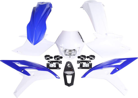 Polisport - 90570 - Plastic Kit (BLUE) For Yamaha WR450F 2012-2016
