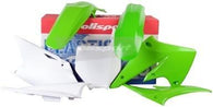 Polisport - 90091 Green Plastics Kit For Kawasaki KX250F 2004-2005 (4 Stroke)