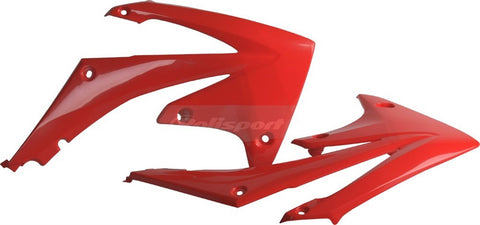 Polisport 8412700001 Radiator Shroud Plastics Red For Honda CRF450R 2009-2012