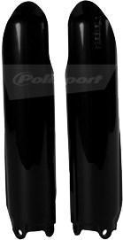 Polisport - 8351400002 - Fork Guards, Black Yamaha YZ125 YZ250 2008-2014