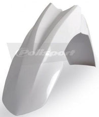Polisport - 8572700002 - Front Fender, White For Honda CRF250R 2010-2013