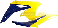 Polisport 8412500004 Radiator Shroud Plastics Blue/Yellow Suzuki RMZ450 2008-17