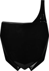 Polisport 8678400002 Front Number Plate Black For Yamaha YZ250F/YZ450F 2010-2017