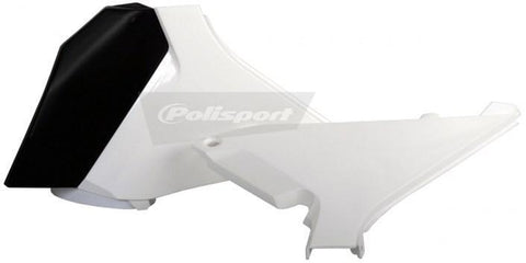 Polisport - 8403000001 - White Airbox Cover For KTM 2011-2012 250 SX-F, 350 SX-F