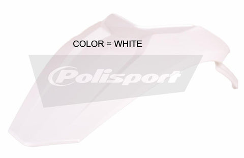 Polisport - 8579400002 - WHITE Rear Fender For KTM 85 SX 2013-2017