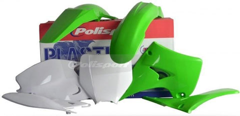 Polisport 90090 Green Plastic Kit Kawasaki KX250 2003-2007, KX125 2003-2005 (2T)
