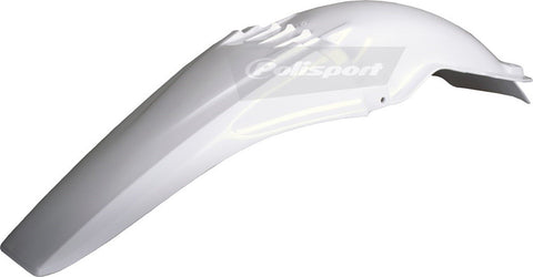 Polisport 8587000002 - Rear Fender (White) For Yamaha YZ125 YZ250 1996-2001 (2T)
