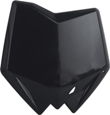 Polisport - 8658200001 - Front Number Plate, Black