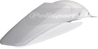 Polisport - 8550100001 - Rear Fender, White For Honda CRF250R 2008-2008