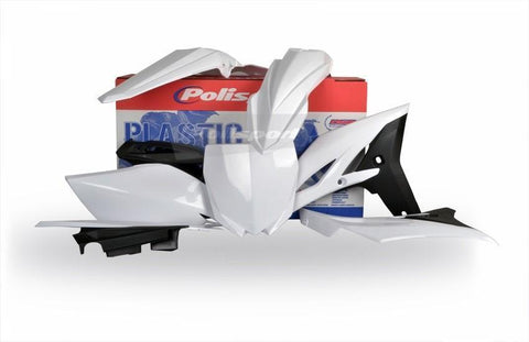 Polisport - 90259 - Plastic Kit (White/Black) For Yamaha YZ250F 2010-2013