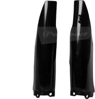 Polisport 8398000002 Fork Guards Black Kawasaki KX250 2004-2007, KX125 2004-2005