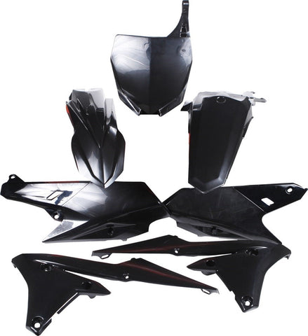 Polisport - 90583 - Plastics Kit (Black) For Yamaha YZ250F/YZ450F 2014-2017