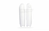 Polisport - 8351400001 - Fork Guards, White Yamaha YZ125 YZ250 2008-2014