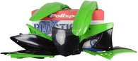 Polisport - 90206 - Plastic Kit (OE Green) For Kawasaki KX250F 2009-2012