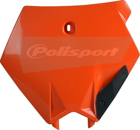 Polisport - 8660900002 - Front Number Plate, Orange