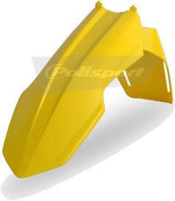 Polisport - 8550500001 - Front Fender, Yellow For Suzuki RM-Z250 2010-2018