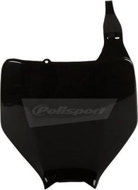 Polisport 8660800001 - Front Number Plate (Black) For Kawasaki KX250F 2004-2008
