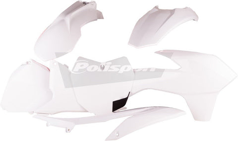 Polisport 90559 - Plastic Kit (White) For KTM See Description For Applications