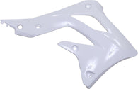 Polisport 8415900002 Radiator Shroud Plastics White Kawasaki KX450F 2012-2015