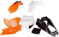 Polisport - 90450 - Plastic Kit (OE Orange) For KTM 65 SX 2009-2015