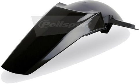 Polisport 8561100001 BLACK Rear Fender Kawasaki KX250 2003-2007, KX125 2003-2005