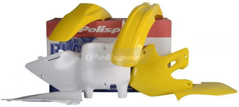 Polisport 90094 - Yellow Plastic Kit For Suzuki RM125/RM250 1999-2000 (2 Stroke)