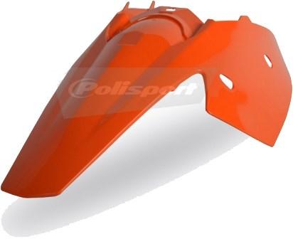 Polisport - 8561300002 - Rear Fender, Orange