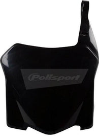 Polisport - 8657500002 - Front Number Plate (Black) Honda CRF250R 2008-2013