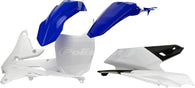 Polisport - 90581 - Plastic Kit (Blue/White) For Yamaha YZ250F/YZ450F 2014-2017
