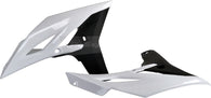 Polisport 8413700001 Radiator Shroud Plastics White/Black Yamaha YZ250F 2010-13
