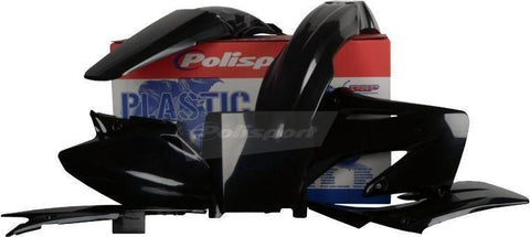 Polisport 90192 Plastic Kit (Black) For Honda CR125R/CR250R 2004-2007 (2 Stroke)