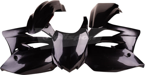 Polisport - 90547 - Plastic Kit (All Black) For Kawasaki KX450F 2013-2015