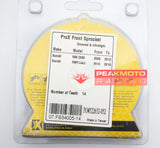 Pro-X 07.FS34005-14 - 14T Grooved Ultralight Front Sprocket For RMZ450 2005-2012