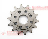 Pro-X - 07.FS13088-14 - Grooved Ultralight Front Countershaft Sprocket, 14T