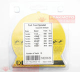 Pro-X - 07.FS22005-15 - Grooved Ultralight Front Sprocket, 15T