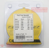 Pro-X - 07.FS41086-13 - Grooved Ultralight Front Countershaft Sprocket, 13T