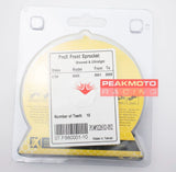 Pro-X - 07.FS60001-10 - Grooved Ultralight Front Sprocket, 10T