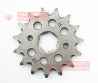 Pro-X - 07.FS23080-15 - Grooved Ultralight Front Countershaft  Sprocket, 15T