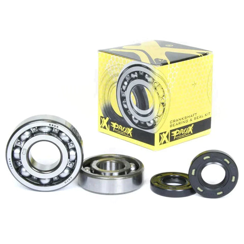 Pro-X 23.CBS42085 - Crankshaft Bearing and Seal Kit For Kawasaki KX125 1985-1987