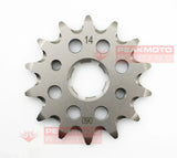 Pro-X - 07.FS23080-14 - Grooved Ultralight Front Countershaft  Sprocket, 14T